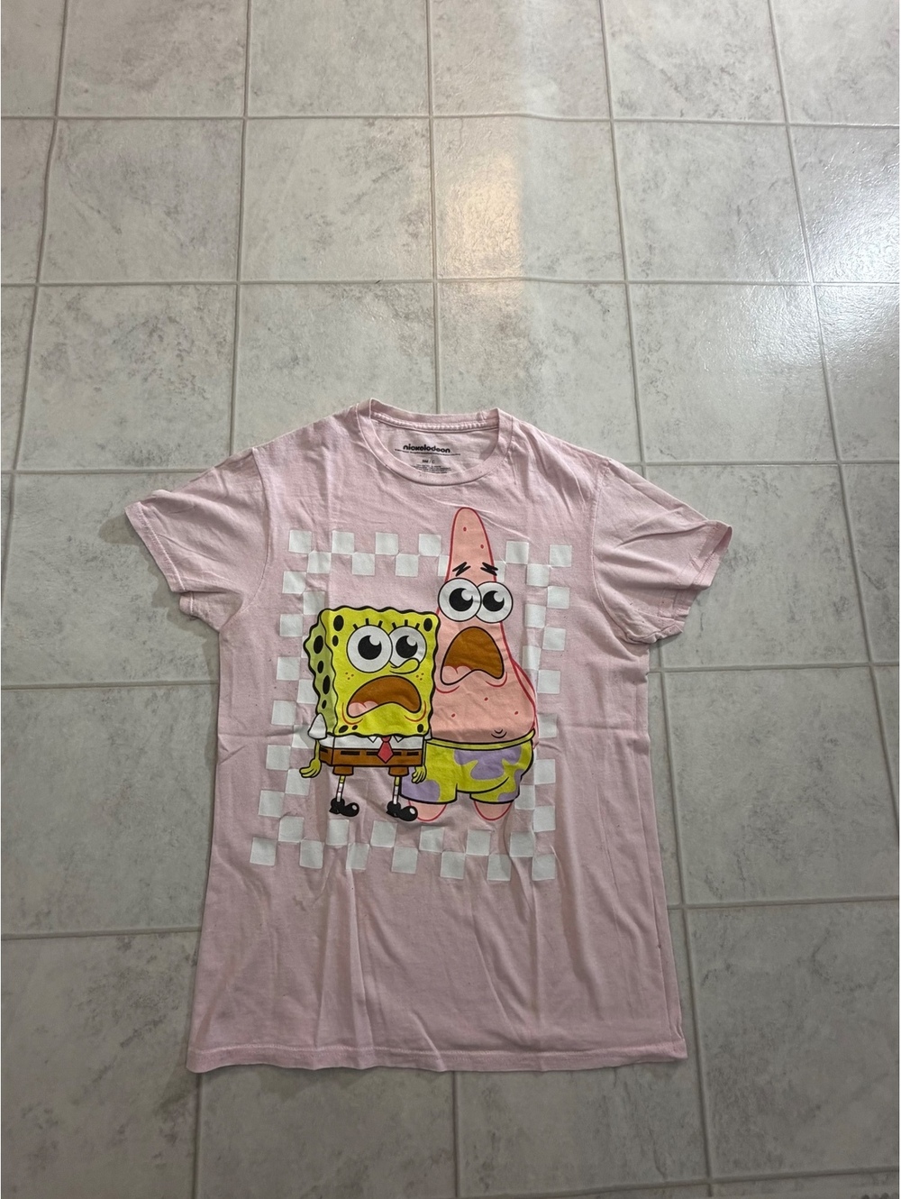 Nickelodeon SpongeBob SquarePants T Shirt Size S